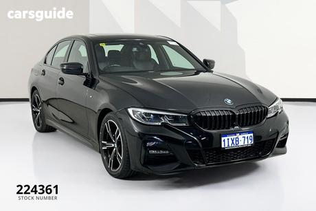Black 2020 BMW 320I Sedan M Sport