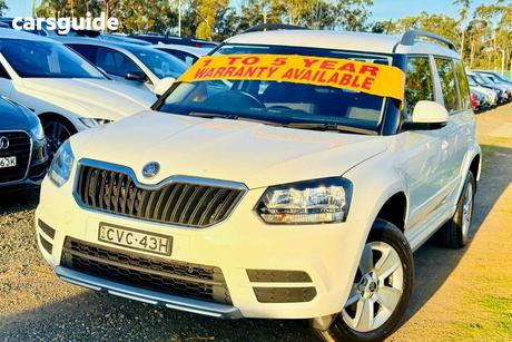 White 2014 Skoda Yeti Wagon 77 Tsi (4X2)
