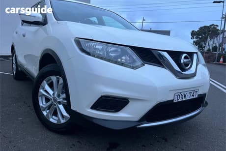 White 2015 Nissan X-Trail Wagon St 7 Seat (Fwd)
