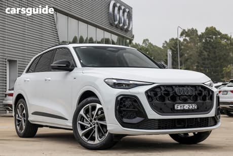 White 2025 Audi Q5 Wagon 40 Tdi Quattro Sport Mhev