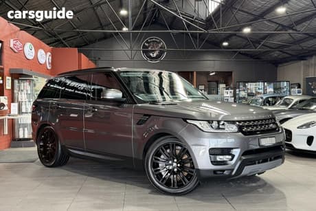 Grey 2015 Land Rover Range Rover Sport Wagon 3.0 Sdv6 Se