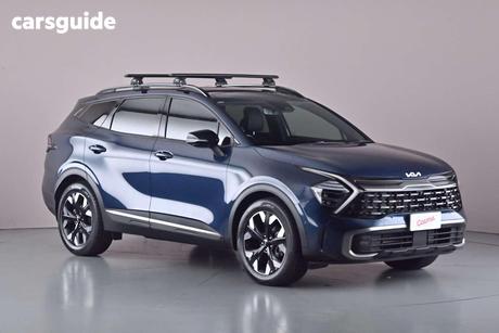 Blue 2022 Kia Sportage Wagon Gt-Line (Awd)