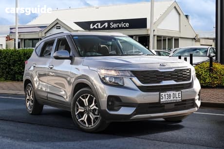 Grey 2021 Kia Seltos Wagon Sport (Fwd)