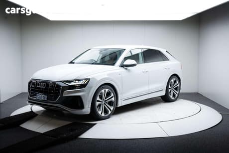 White 2019 Audi Q8 Wagon 55 Tfsi Quattro (Hybrid)