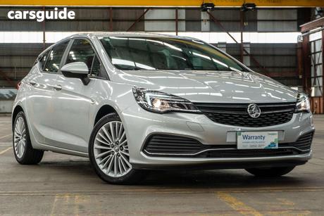 Silver 2017 Holden Astra Hatchback R+