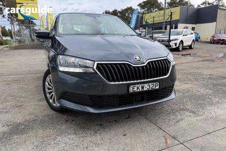Grey 2020 Skoda Fabia Hatchback 81 Tsi