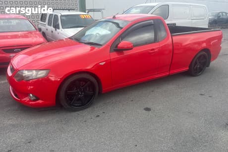 Red 2010 Ford Falcon Utility Xr6