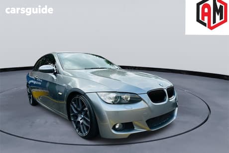 Grey 2009 BMW 335I Convertible 35I