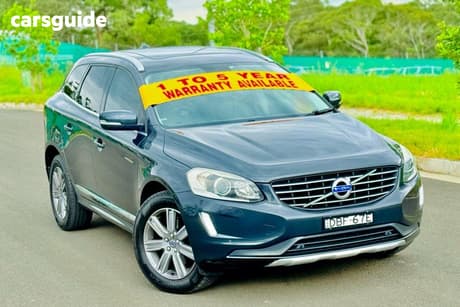 Grey 2015 Volvo XC60 Wagon D4 Luxury