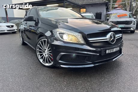 Black 2014 Mercedes-Benz A45 Hatchback Amg