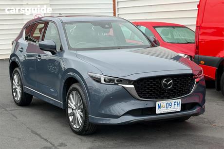 Grey 2022 Mazda CX-5 Wagon Akera (Awd)