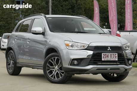 Silver 2017 Mitsubishi ASX Wagon Ls (2Wd)