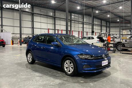 Blue 2020 Volkswagen Polo Hatchback 85 Tsi Comfortline