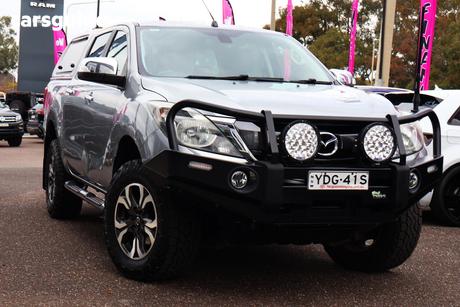 Silver 2016 Mazda BT-50 Dual Cab Utility Gt (4X4)