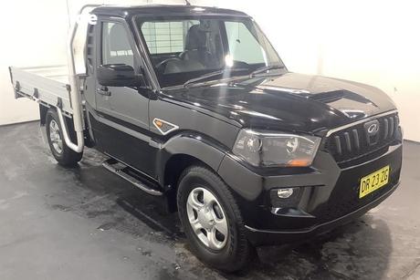 Black 2020 Mahindra PIK-UP Cab Chassis 2Wd S6+