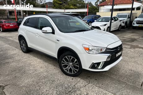 White 2019 Mitsubishi ASX Wagon Exceed (2Wd)