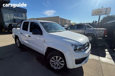 White 2019 Volkswagen Amarok Dual Cab Utility V6 Tdi 550 Core