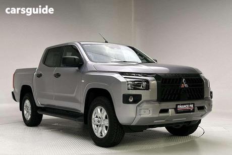 Silver 2025 Mitsubishi Triton Double Cab Pick Up Glx+ (4X4)