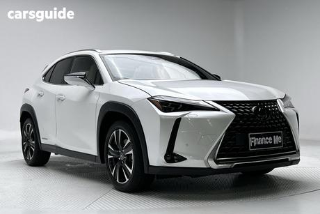 White 2020 Lexus UX250H Wagon Luxury Hybrid