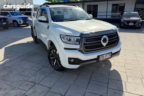 White 2025 GWM Cannon Dual Cab Utility Lux (4X4)