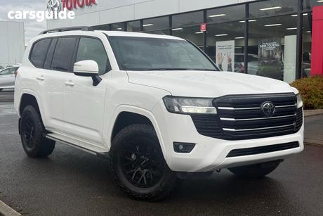 White 2024 Toyota Landcruiser Wagon Lc300 Gxl (4X4)
