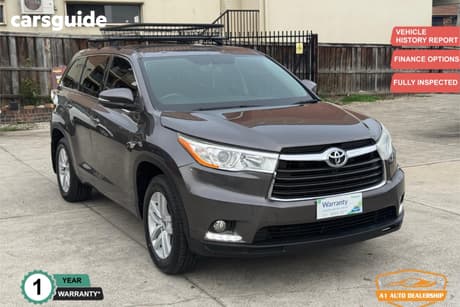 Grey 2015 Toyota Kluger Wagon Gx (4X4)