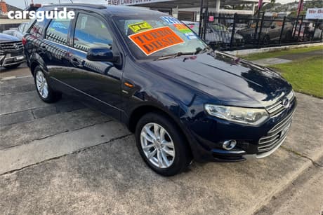 Blue 2013 Ford Territory Wagon Ts (4X4)