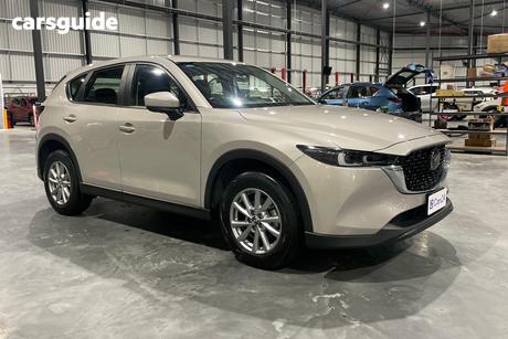 Beige 2024 Mazda CX-5 Wagon G25 Maxx Sport (Awd)