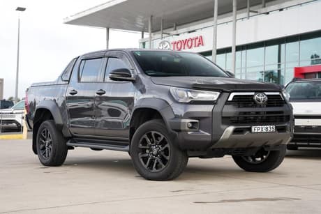 Grey 2024 Toyota Hilux Double Cab Pick Up Rogue 48V (4X4)