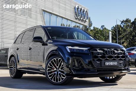 Black 2026 Audi SQ7 SUV TFSI 4WD