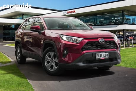 Red 2022 Toyota RAV4 Wagon Gx (2Wd)