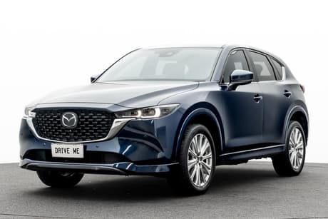 Blue 2022 Mazda CX-5 Wagon Akera (Awd)