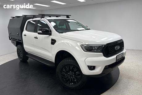 White 2019 Ford Ranger Double Cab Pick Up Fx4 2.0 (4X4) Special Edition