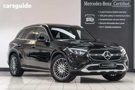 Black 2025 Mercedes-Benz GLC200 Wagon 4Matic