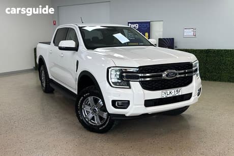 White 2022 Ford Ranger Double Cab Pick Up Xlt 3.0 (4X4)