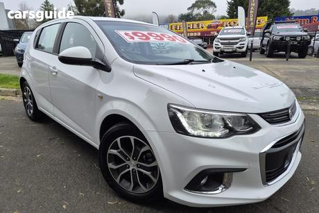 White 2018 Holden Barina Hatchback Cd