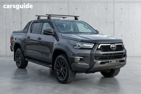 Grey 2024 Toyota Hilux Double Cab Pick Up Rogue 48V (4X4)