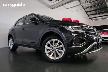 Black 2023 Volkswagen T-ROC Wagon Tsi110 Citylife