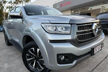 Silver 2025 GWM Cannon Dual Cab Utility Lux (4X4)