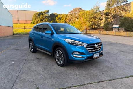 Blue 2017 Hyundai Tucson Wagon Active X (Fwd)