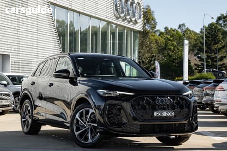 Black 2025 Audi Q5 Wagon Tdi Quattro Sport 150Kw