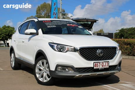 White 2023 MG ZS Wagon Excite