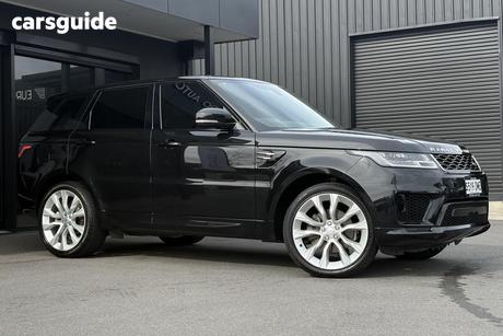 Black 2018 Land Rover Range Rover Sport Wagon Tdv6 Se