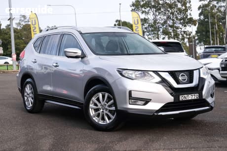 Silver 2017 Nissan X-Trail Wagon St-L (Fwd)