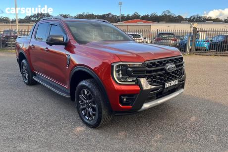 Orange 2022 Ford Ranger Double Cab Pick Up Wildtrak 2.0 (4X4)