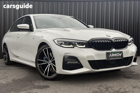 White 2019 BMW 330I Sedan M Sport