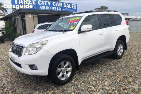 White 2012 Toyota Landcruiser Wagon Gxl (4X4)