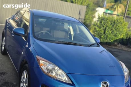 Blue 2011 Mazda 3 Sedan Neo