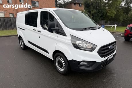 White 2020 Ford Transit Custom Van 340L Dciv (Lwb)