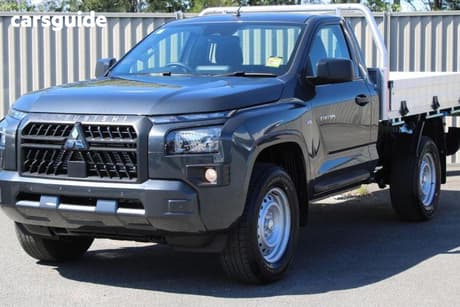 Grey 2026 Mitsubishi Triton Cab Chassis Glx (4X2)